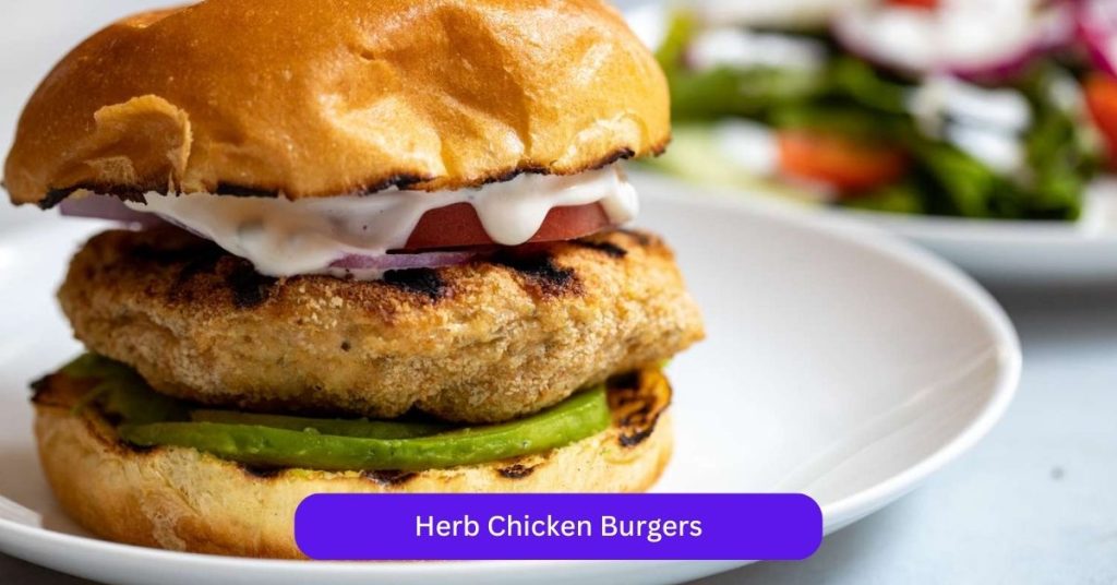 Herb Chicken Burgers